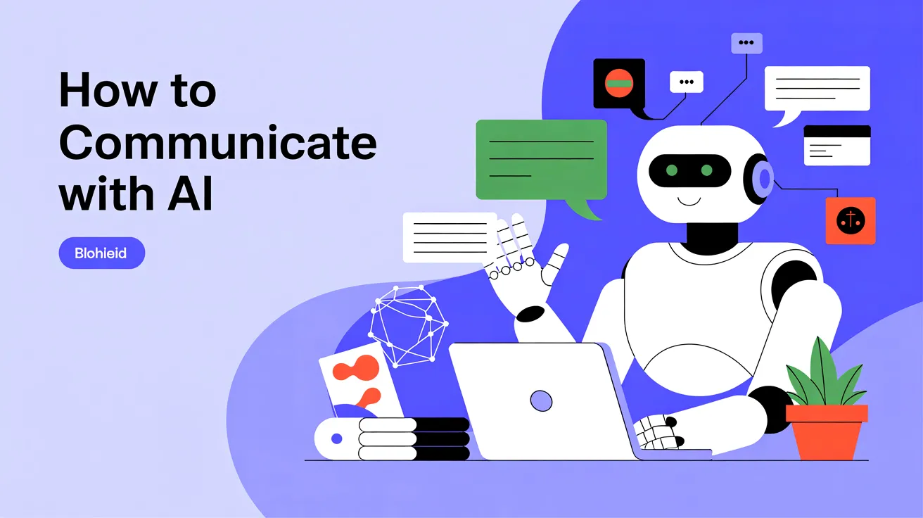 How to communicate with AI